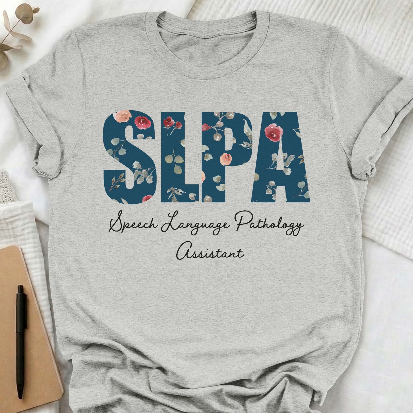 Floral SLPA t-shirt