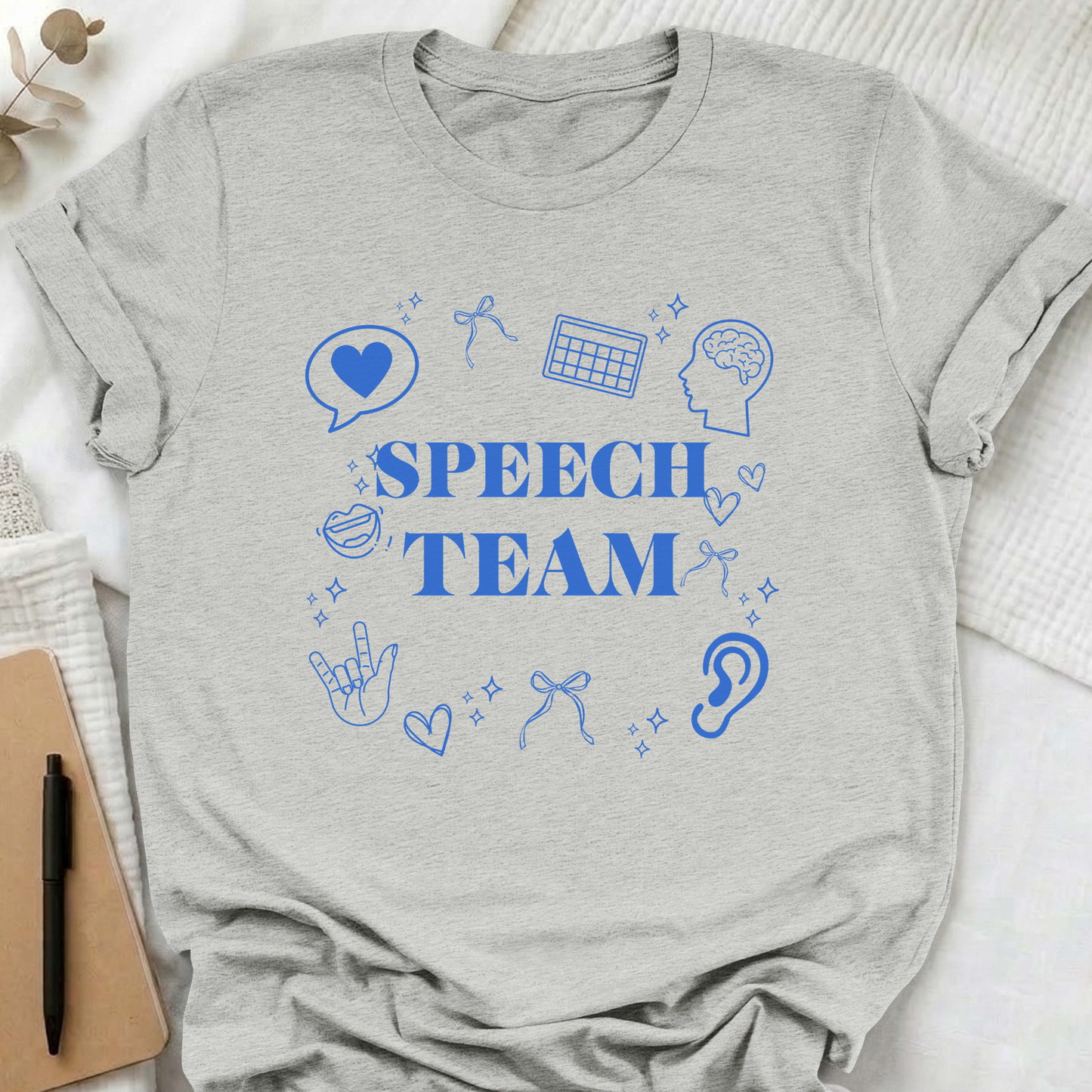 Speech Language Pathologist Team doodle