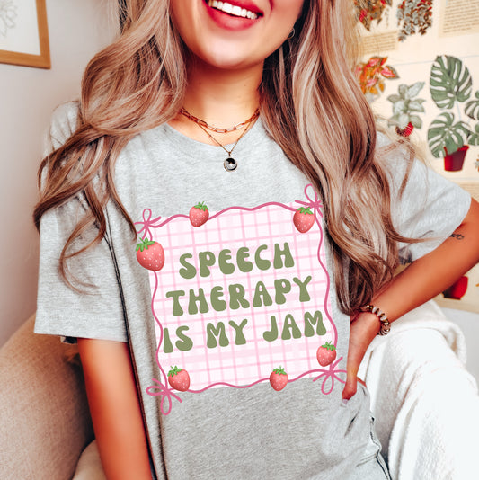 bow strawberry SLP shirt