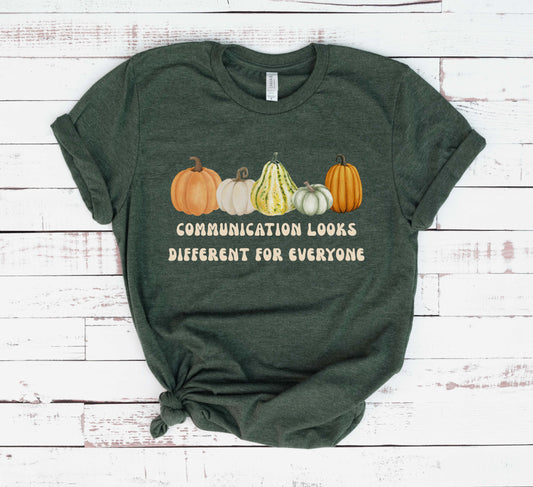pumpkin speech t-shirt