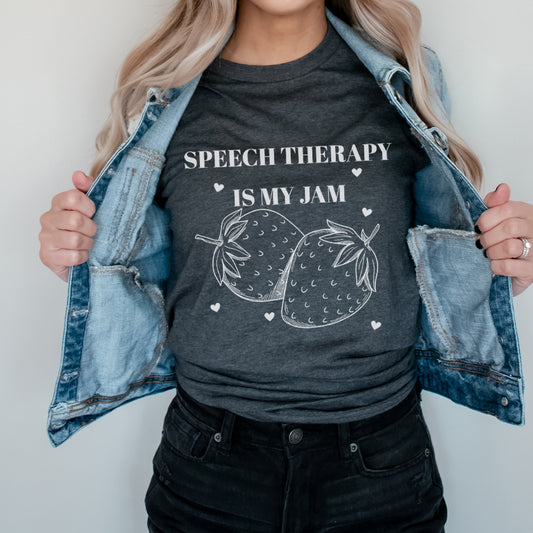 Speech Therapy Is My Jam t-shirt