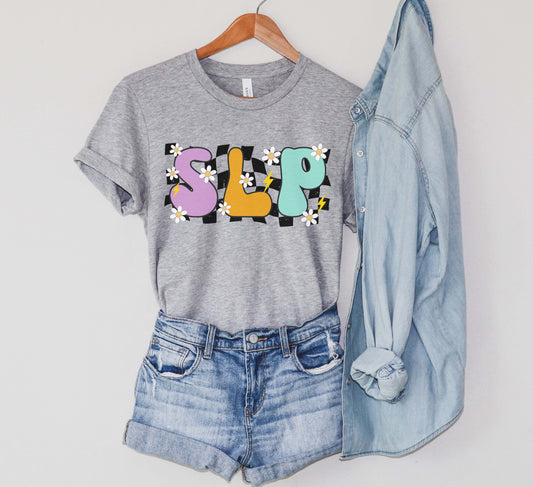 retro daisy SLP t-shirt