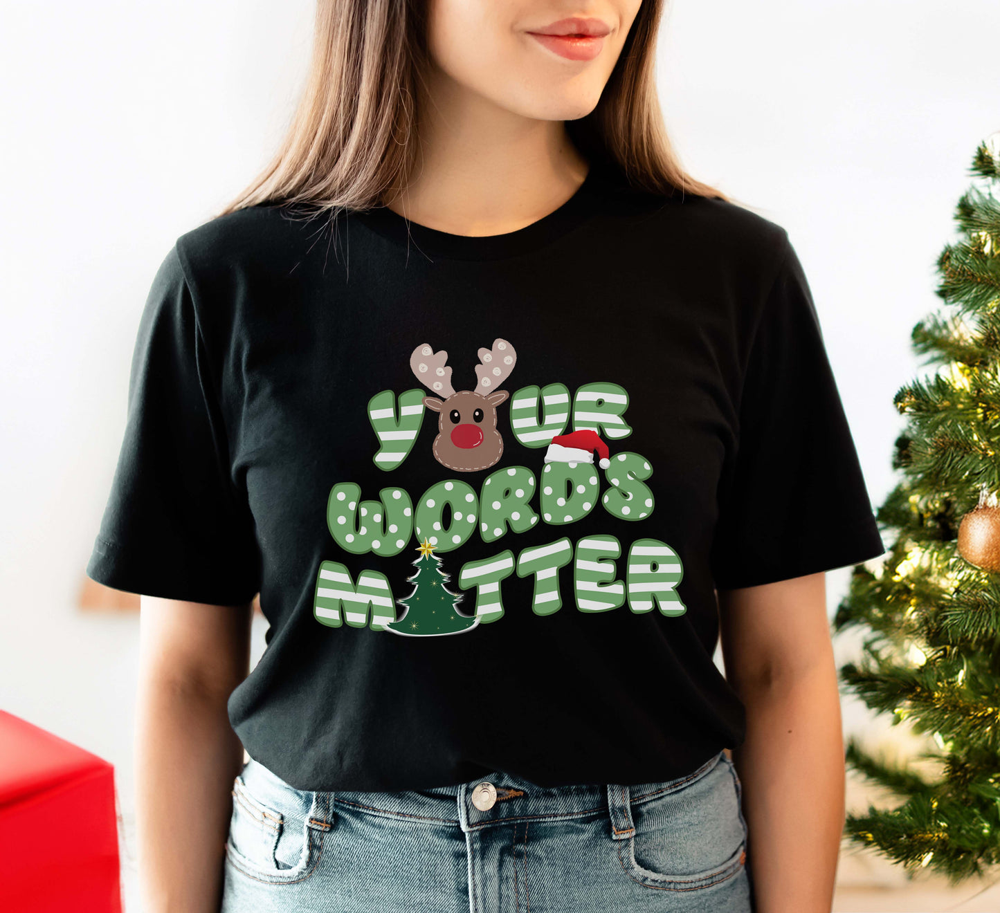 Christmas speech therapy t-shirt