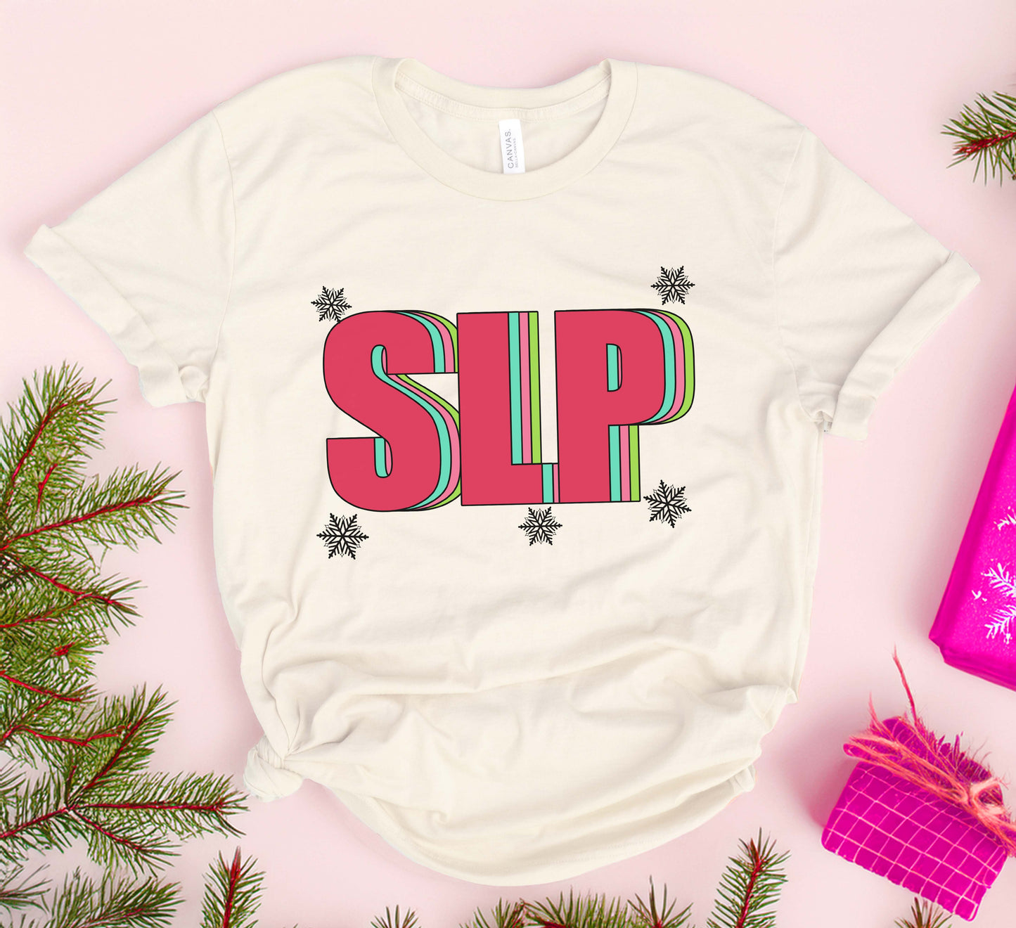 Christmas speech therapy t-shirt