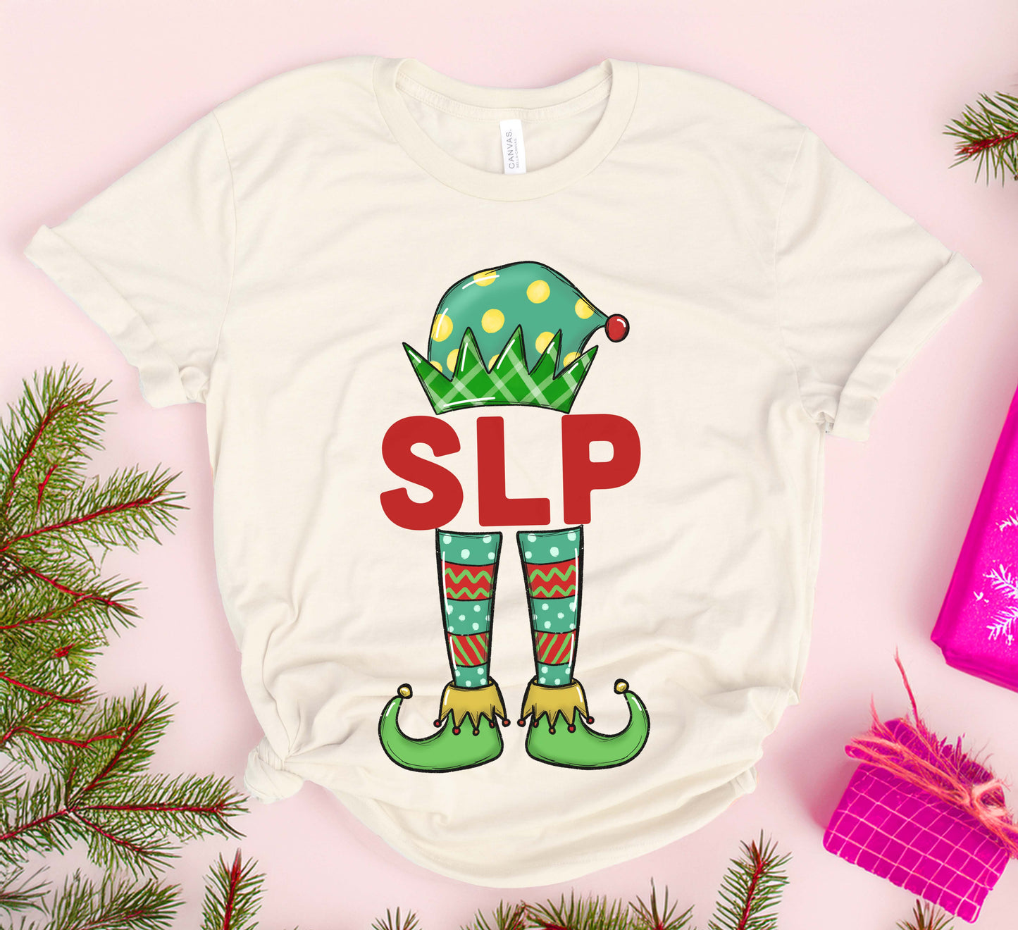 Christmas speech therapy t-shirt