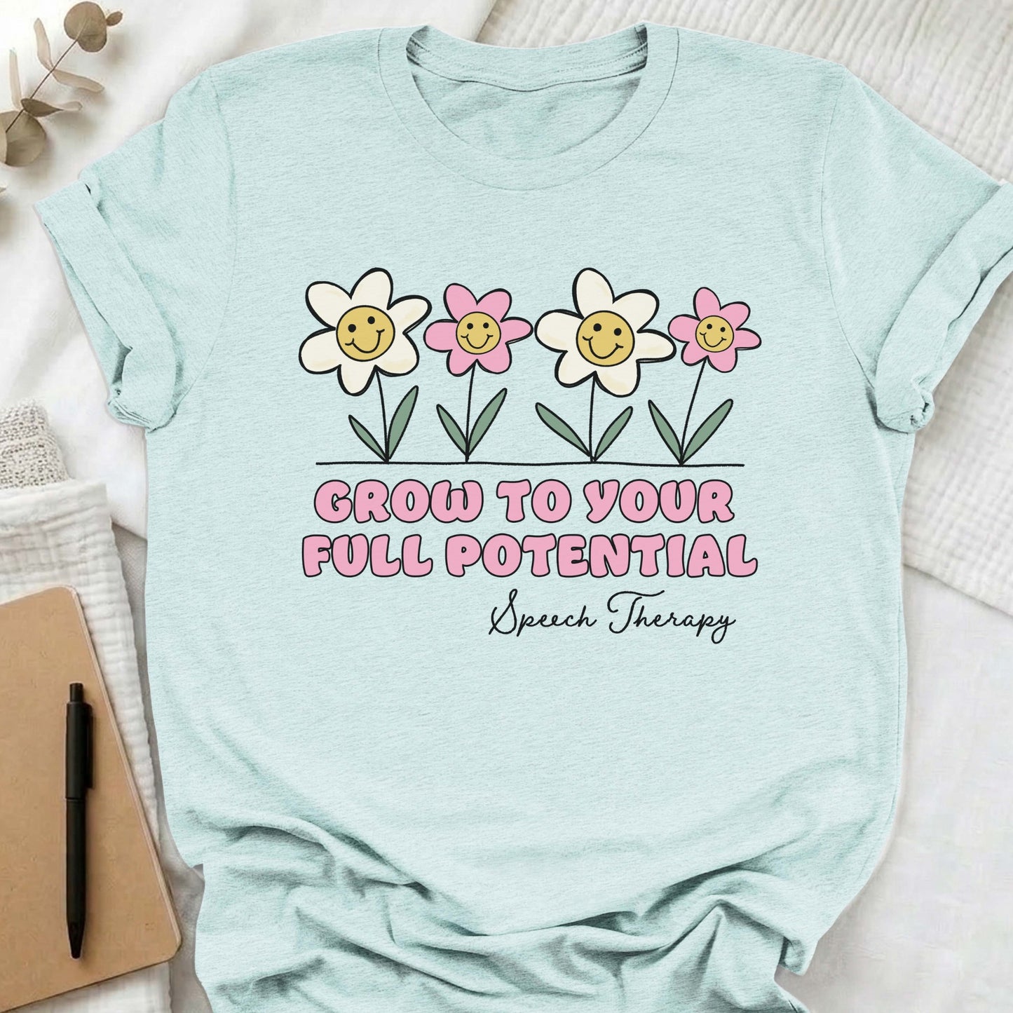 retro flower SLP shirt