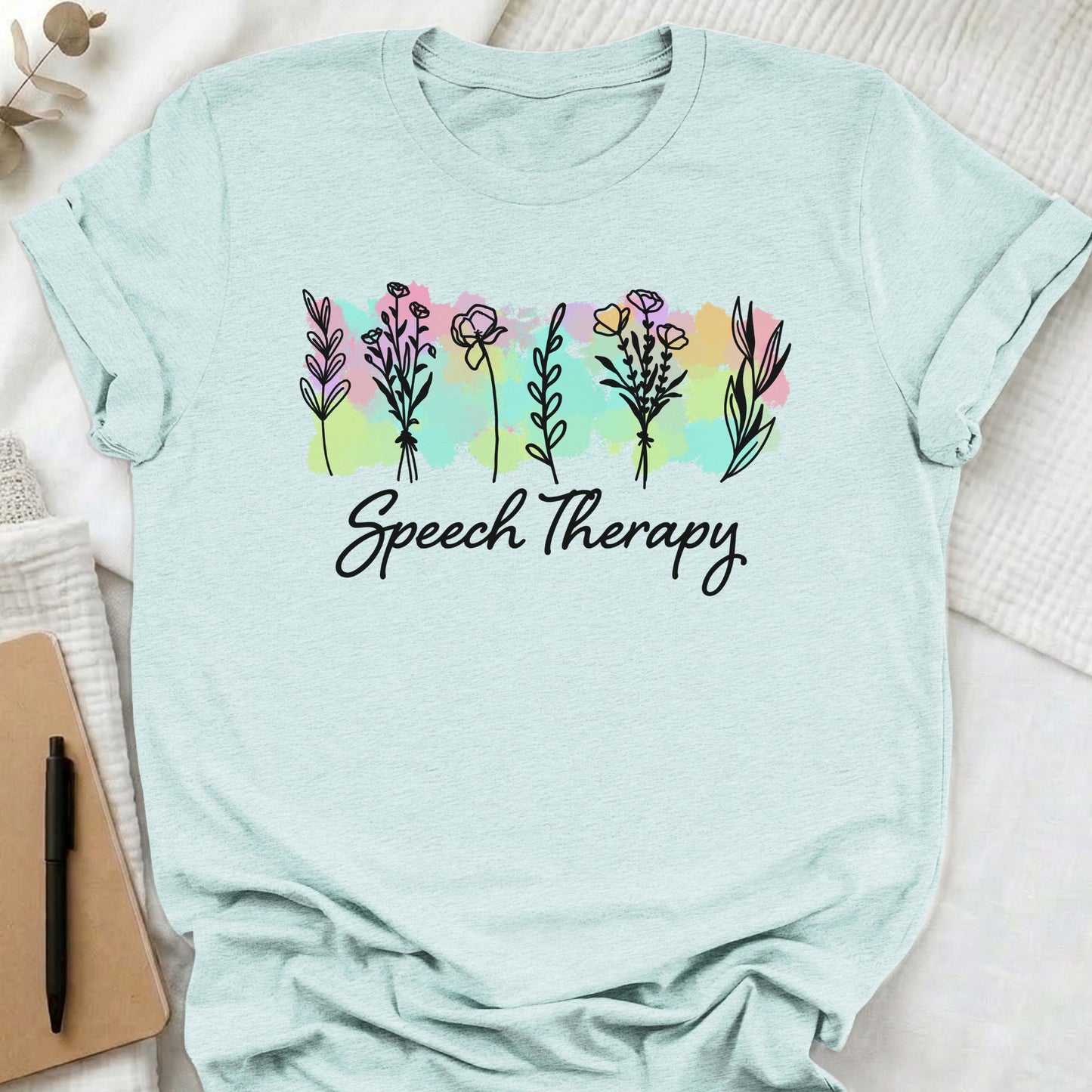 colorful SLP shirt