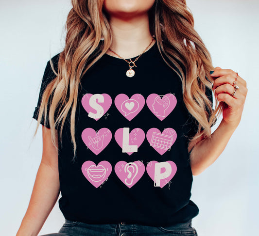heart slp t-shirt