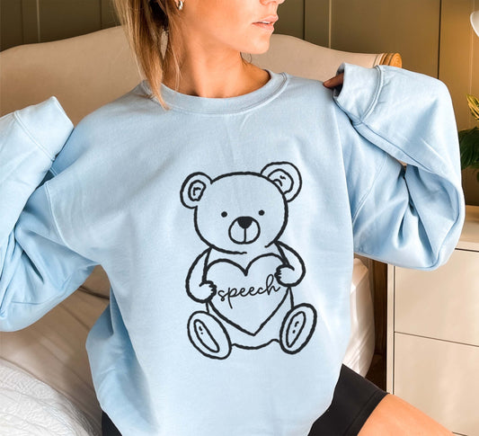 Heart Bear SLP Sweatshirt