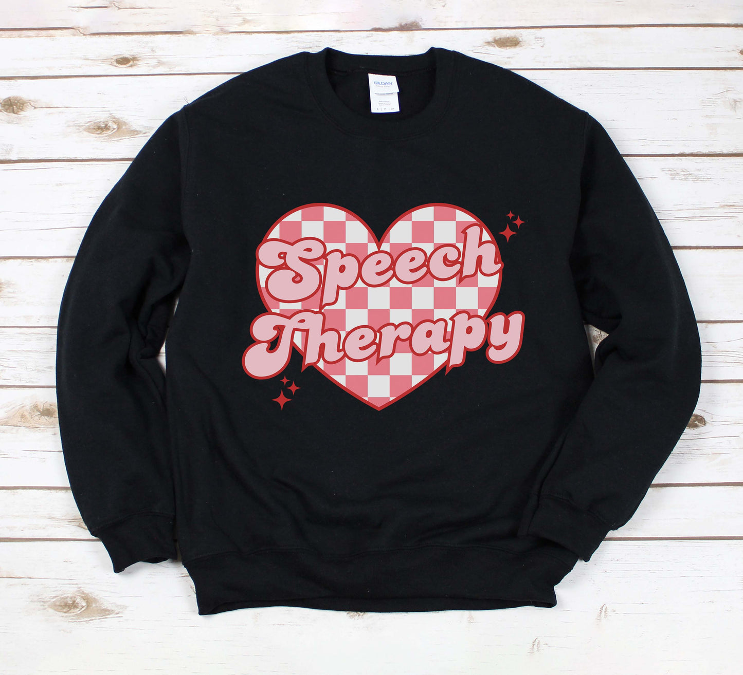 SLP retro heart Sweatshirt