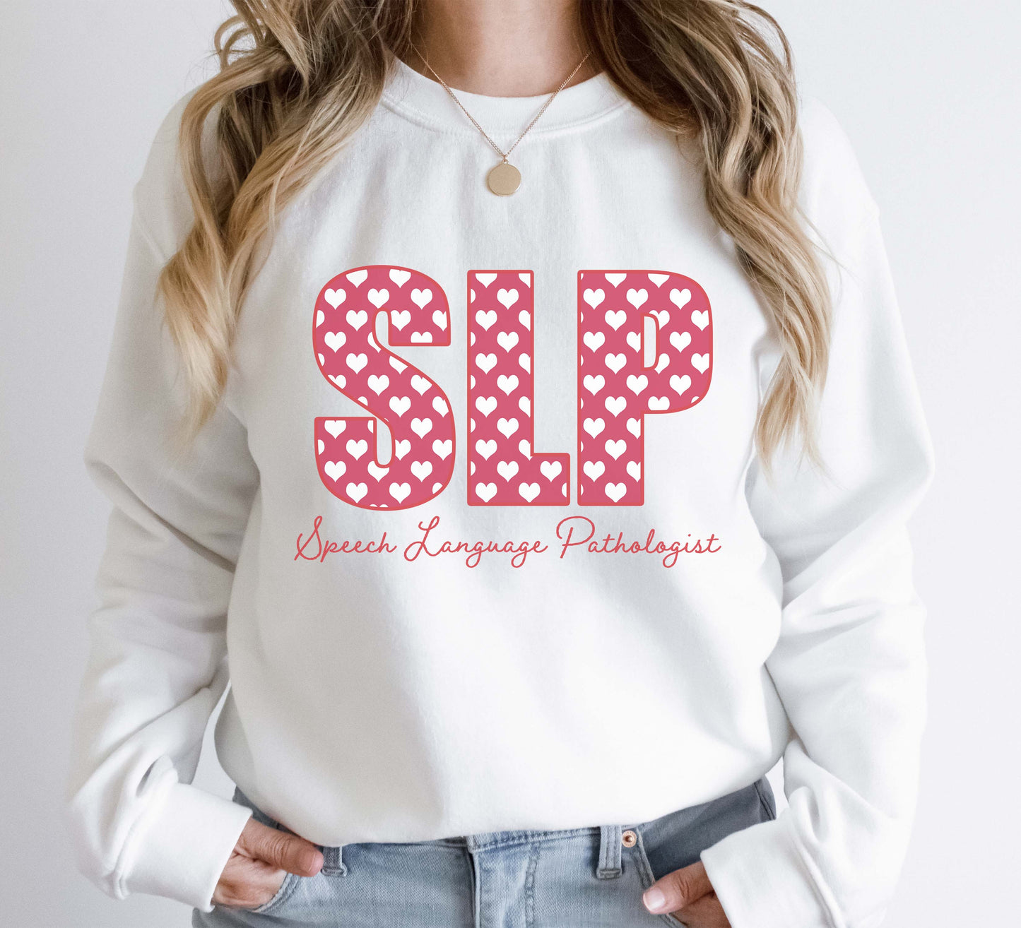 Cute heart SLP Sweatshirt