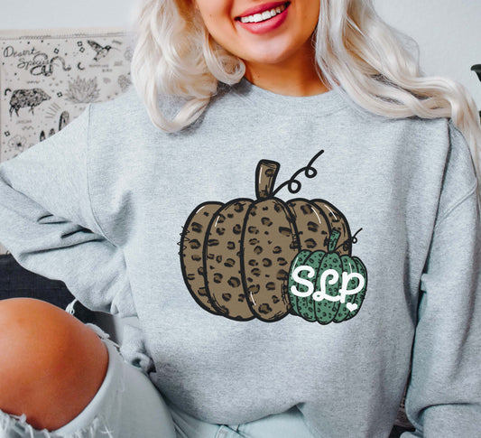 Leopard Pumpkin SLP Sweatshirt