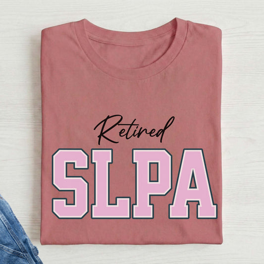 Retired SLPA t-shirt