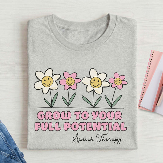 retro flower SLP shirt