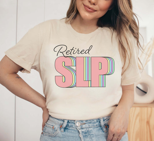 retired slp shirt