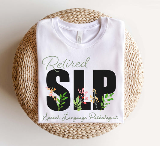 retired slp shirt