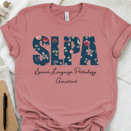 Floral SLPA t-shirt