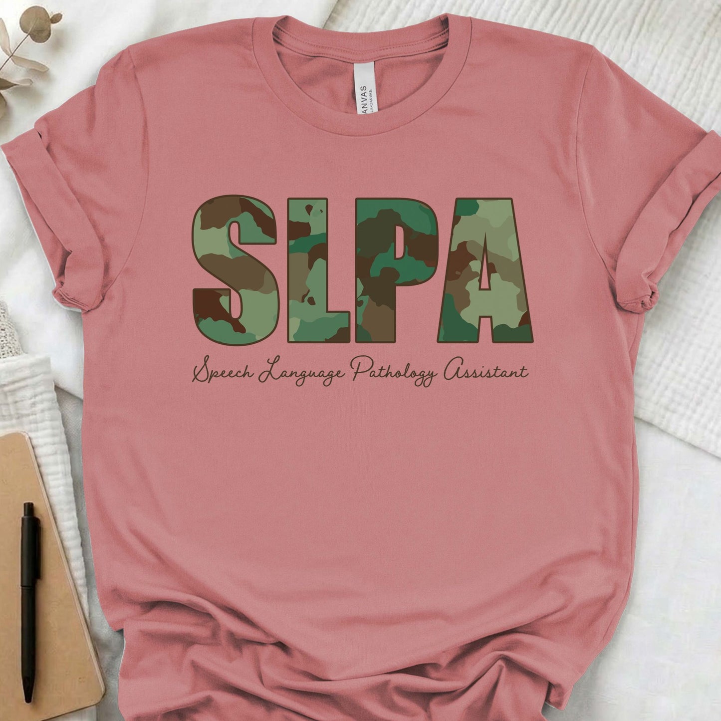 Camo SLPA t-shirt