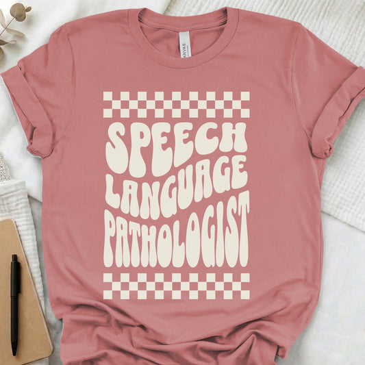 Speech Therapist retro t-shirt