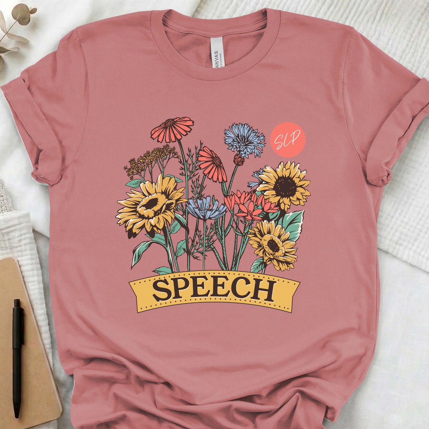 SLP wild flower t-shirt