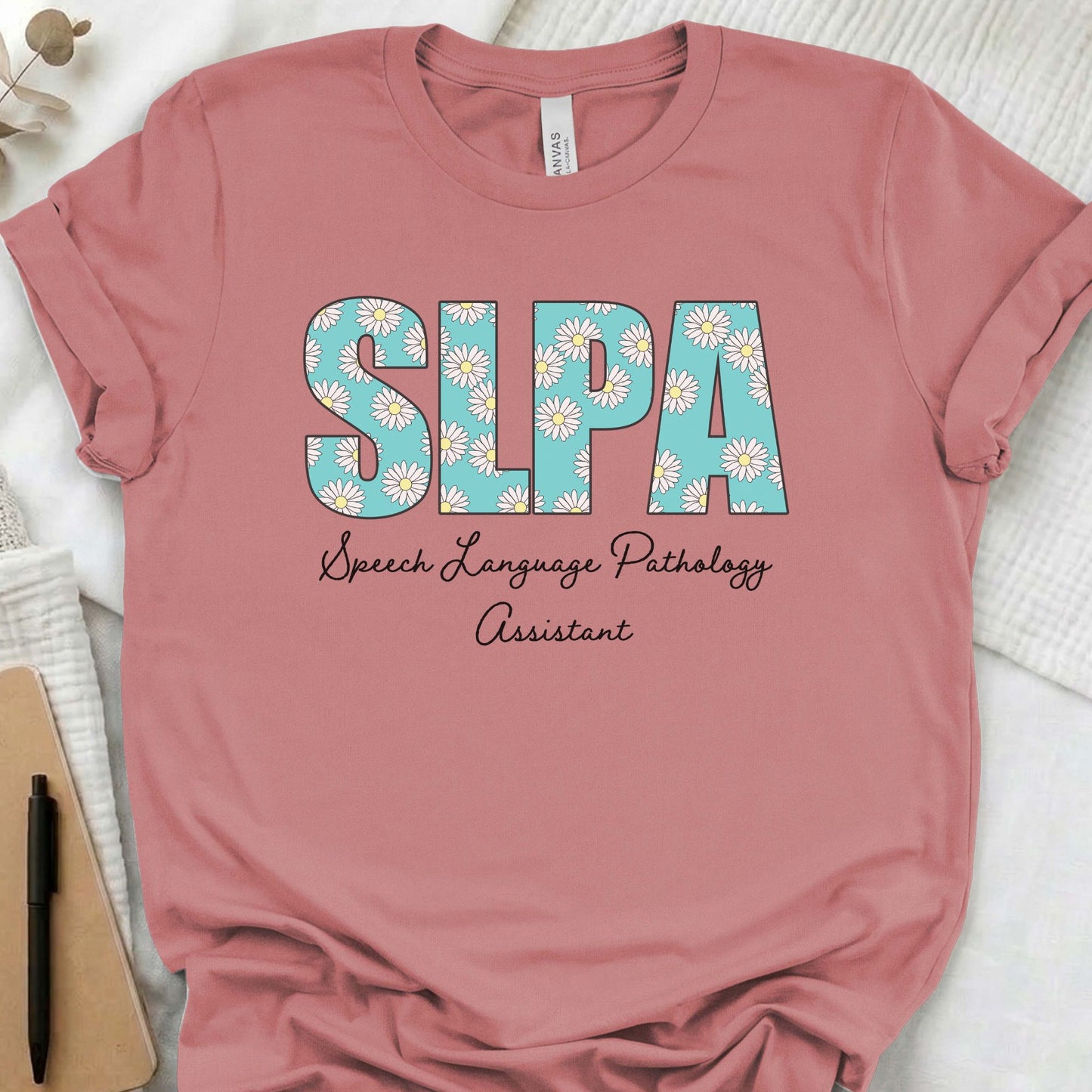 Blue Daisy SLPA t-shirt