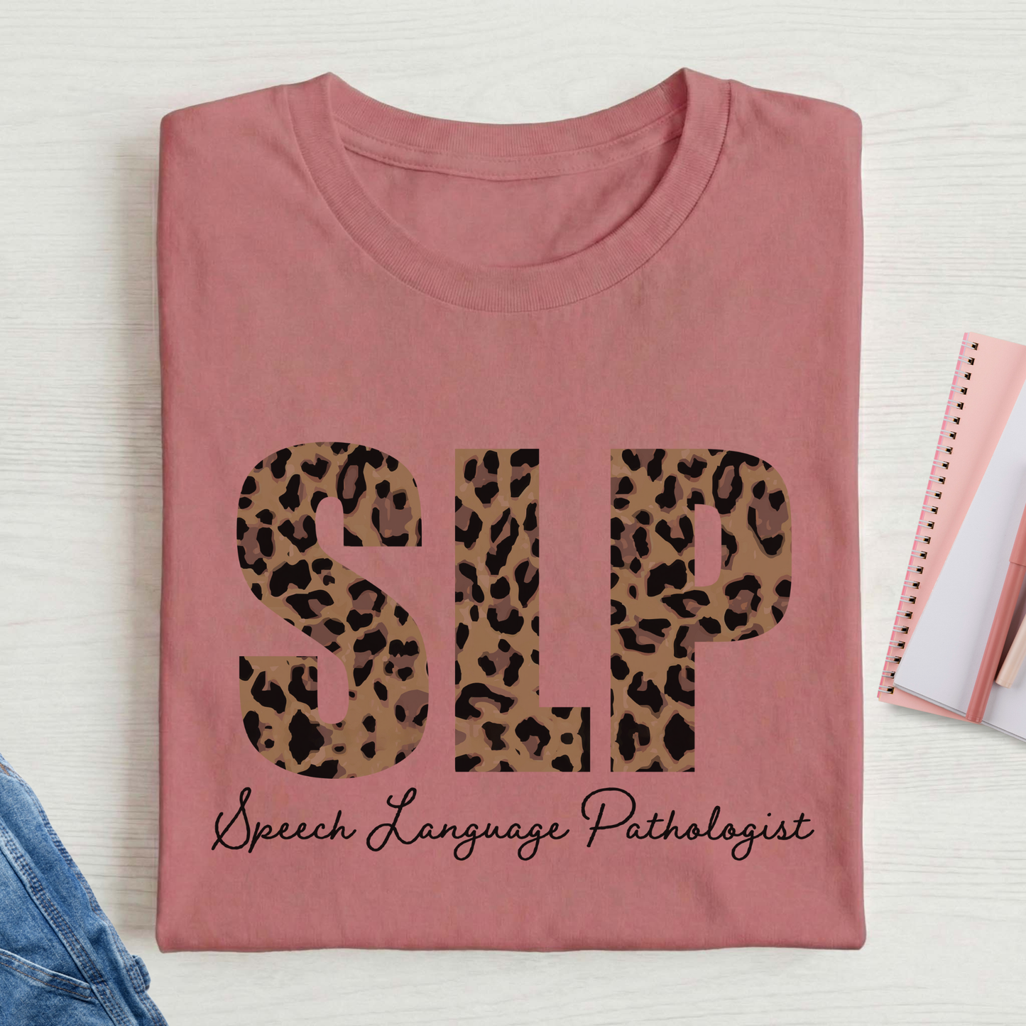Leopard Speech Therapy Shirt