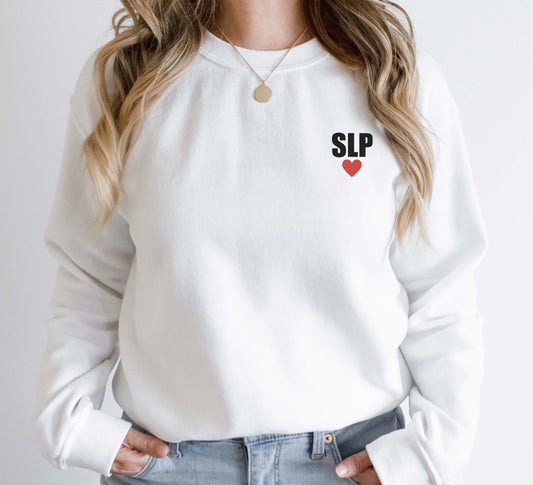 SLP heart Sweatshirt