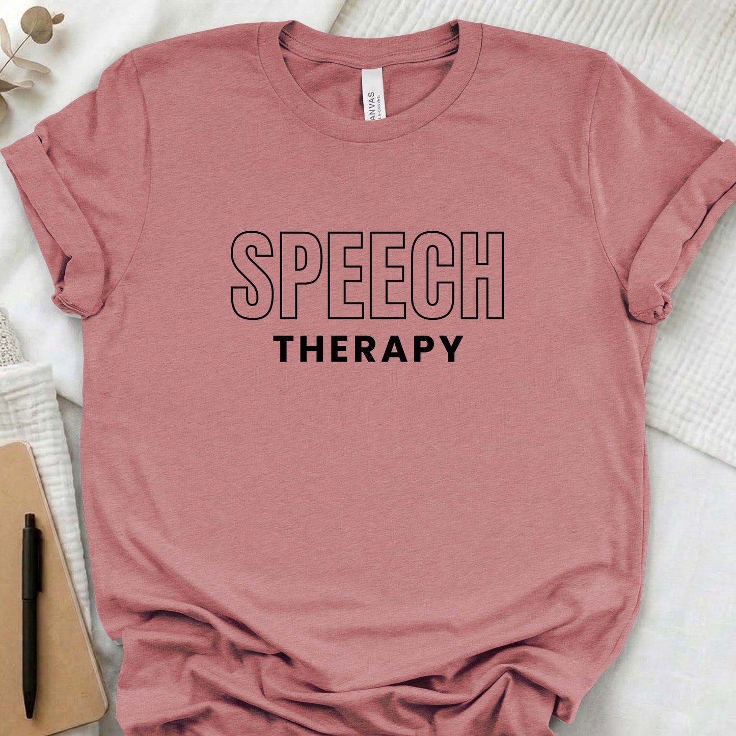 Speech text t-shirt