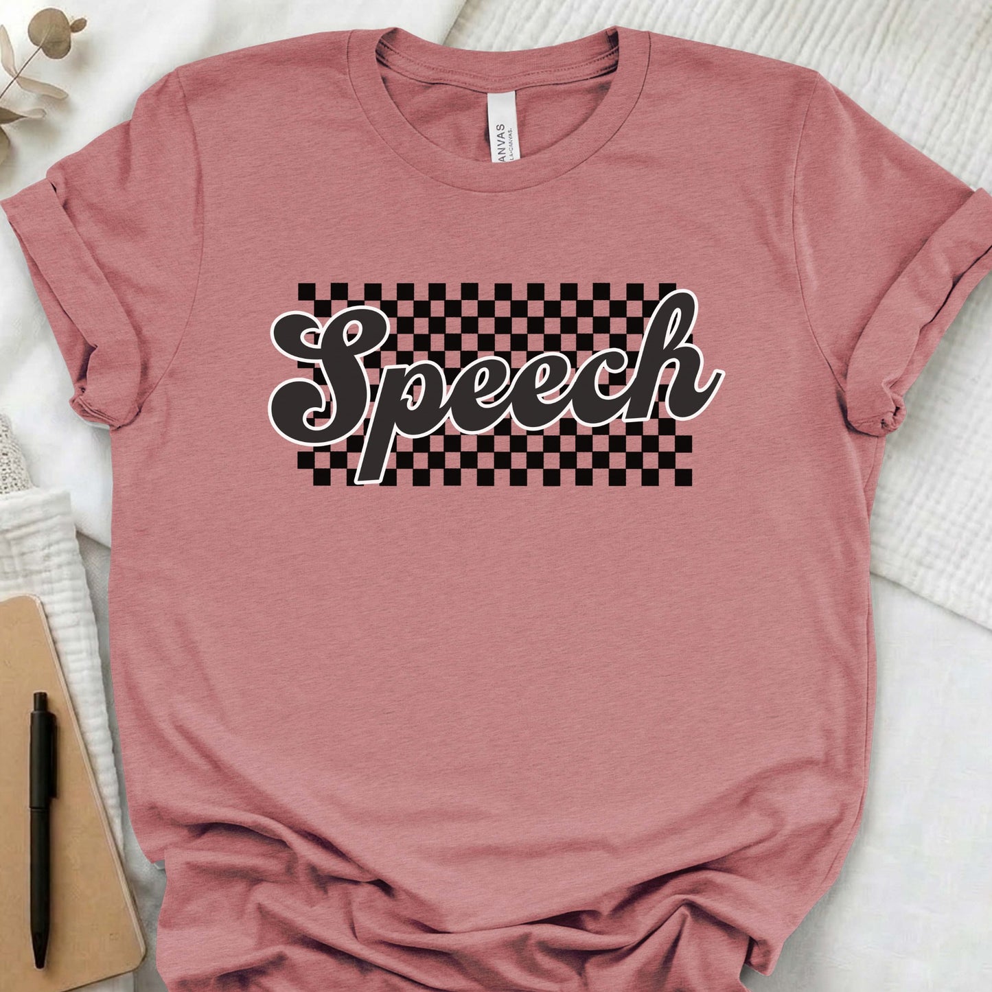 retro speech shirt
