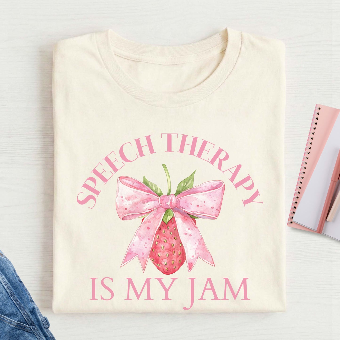 Strawberry speech t-shirt