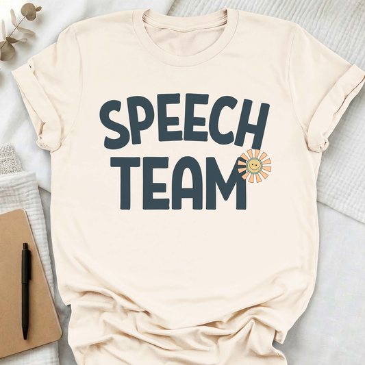 Cute Speech Language Pathologist Team