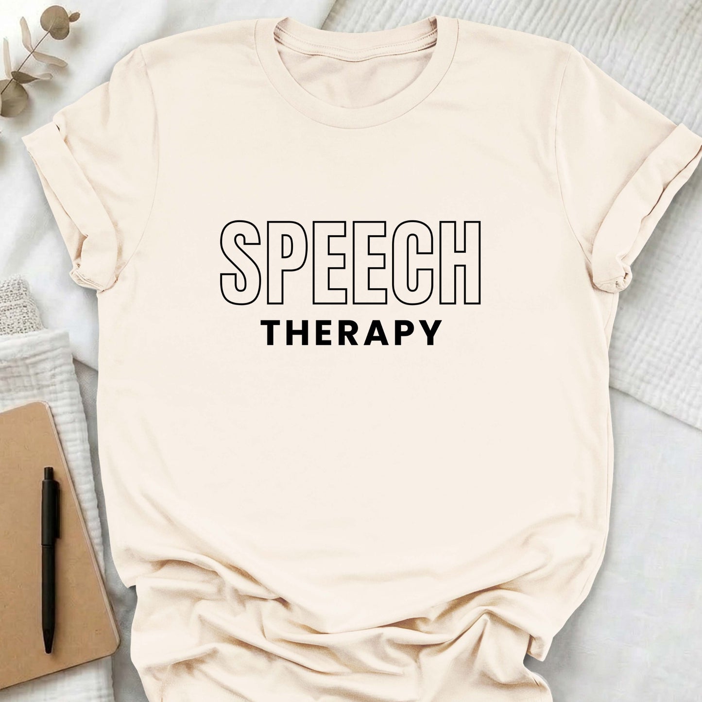 Speech text t-shirt