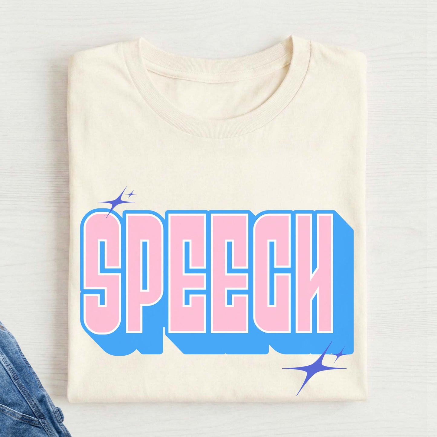 Speech y2k t-shirt