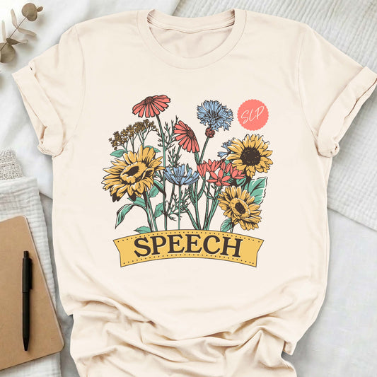 SLP wild flower t-shirt