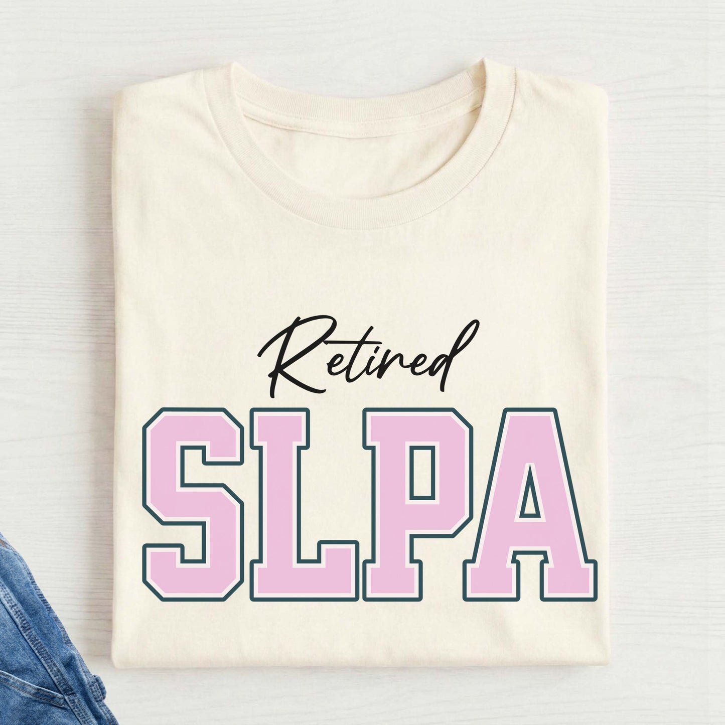 Retired SLPA t-shirt