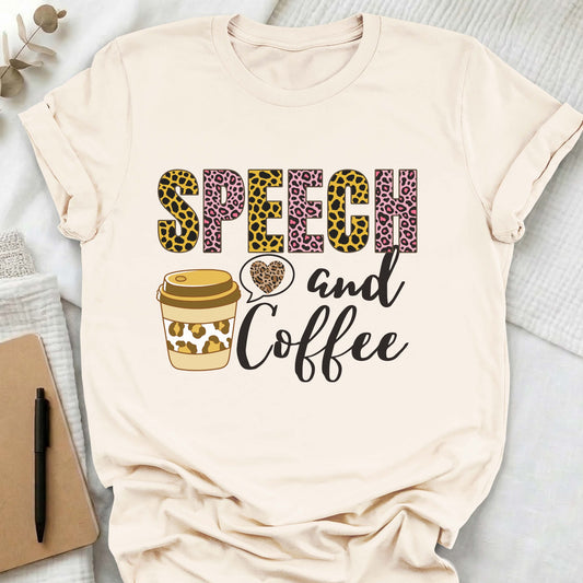 Speech coffee shirt