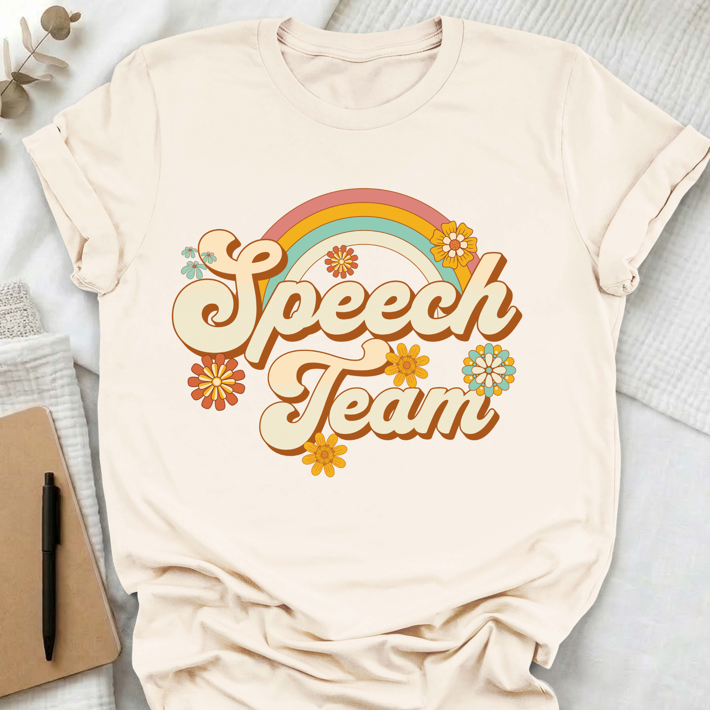 Retro Speech Language Pathologist Team