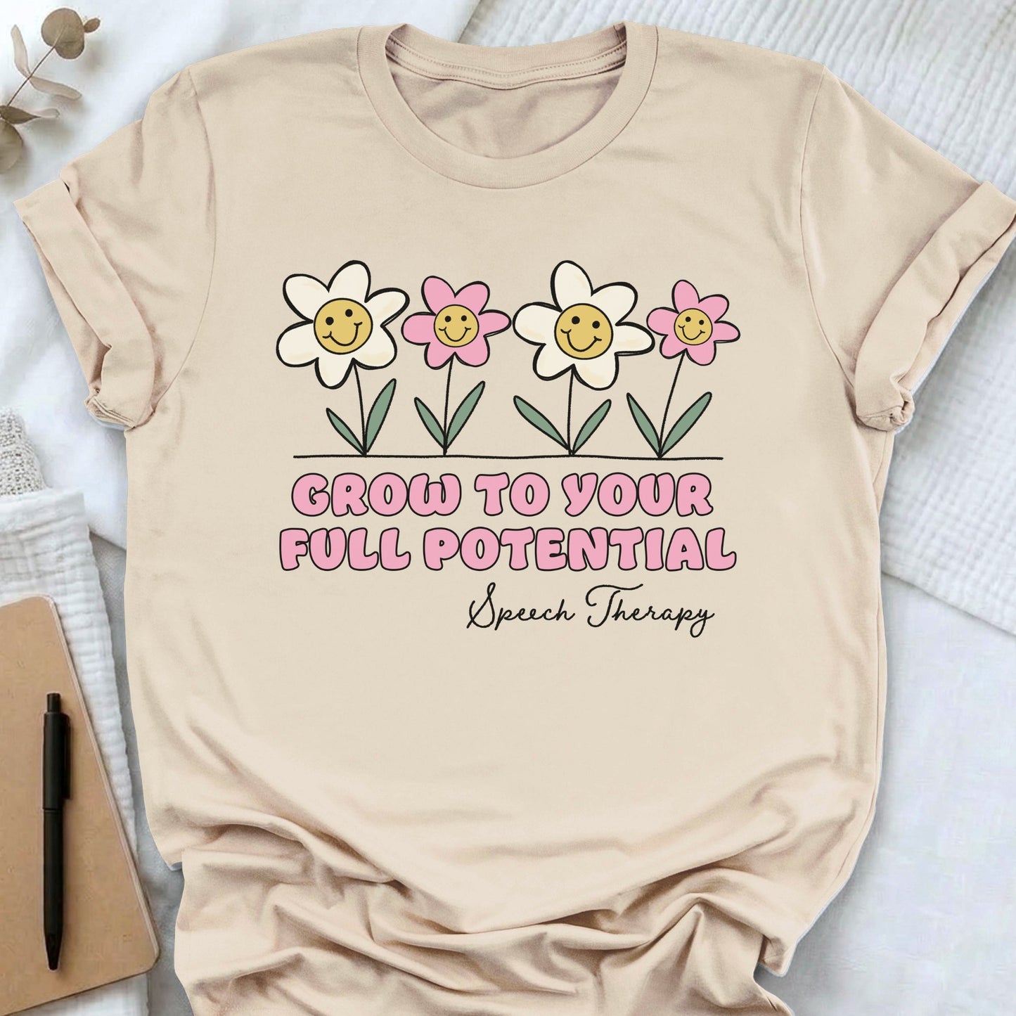 retro flower SLP shirt