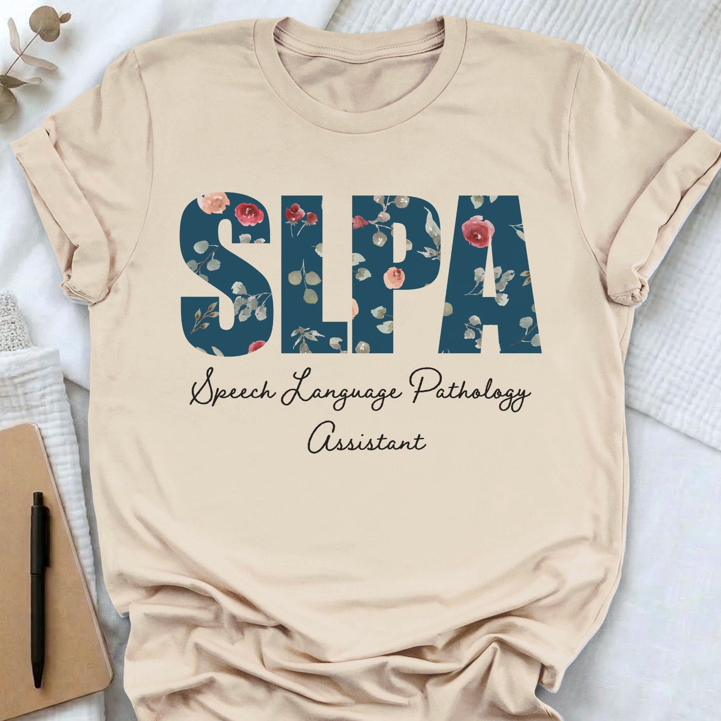 Floral SLPA t-shirt