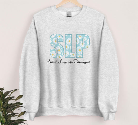 Floral Speech Therapy Sweatshirt
