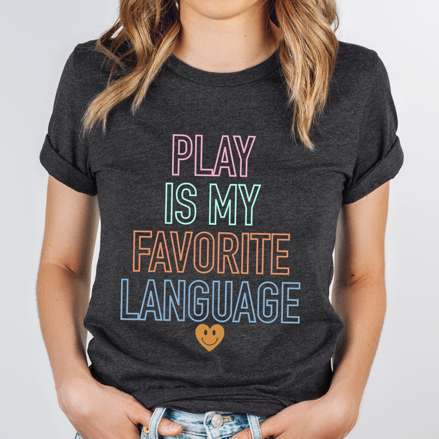 Retro Play is my favorite language shirt