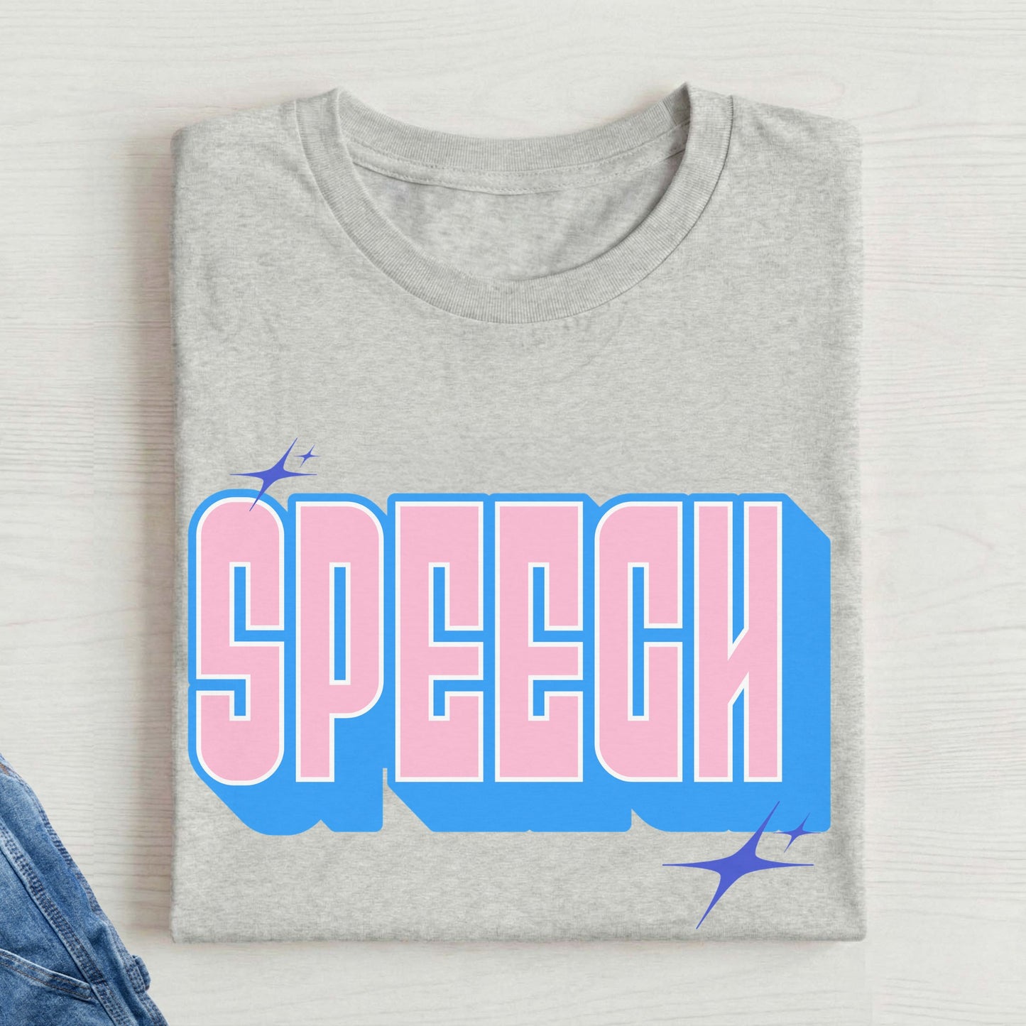 Speech y2k t-shirt