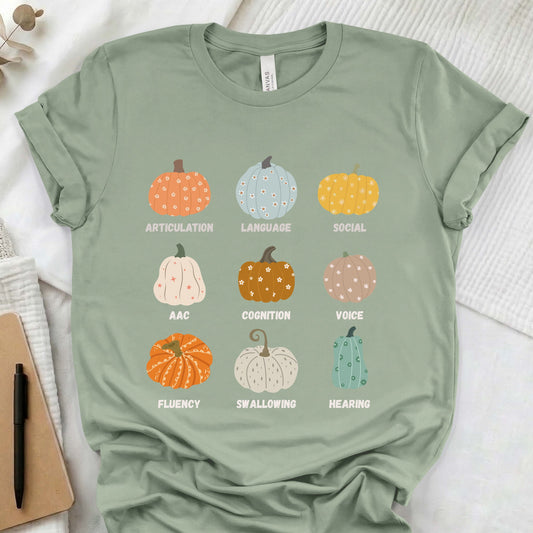 Fall pumpkin SLP t-shirt