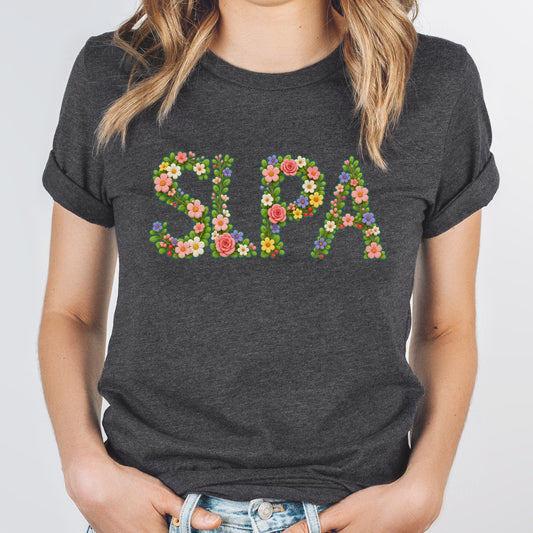 SLPA flower t-shirt