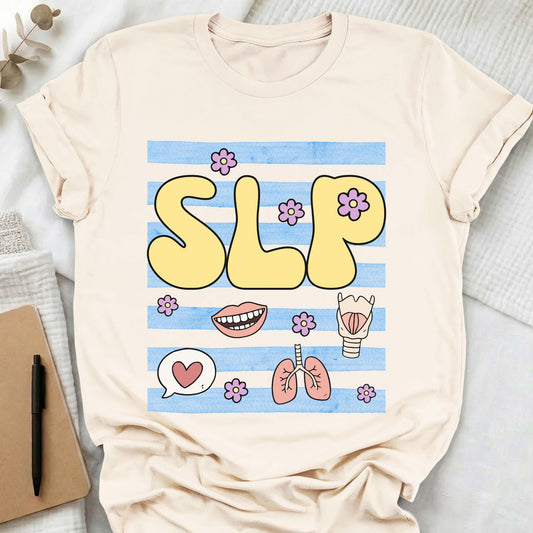 SLP blue stripe t-shirt