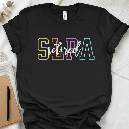 Retired SLPA t-shirt