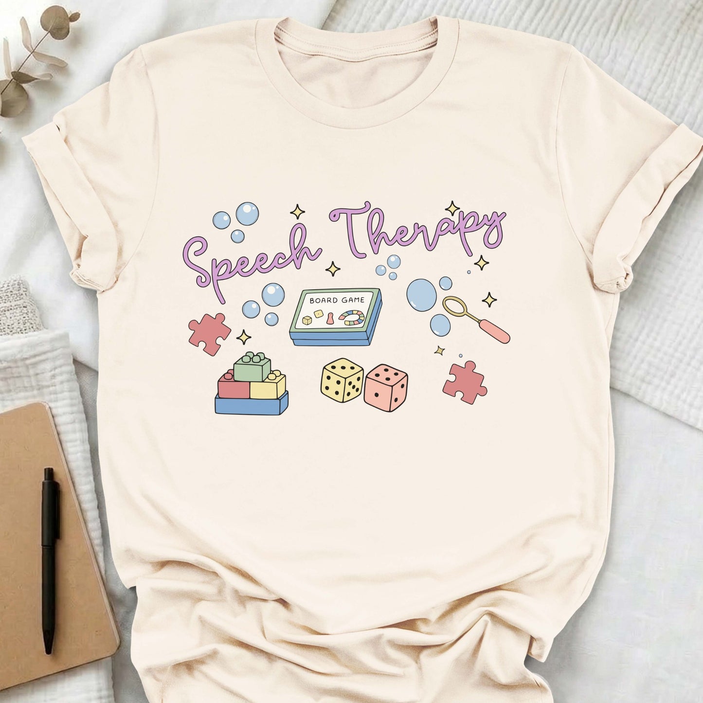 Speech therapy toy t-shirt