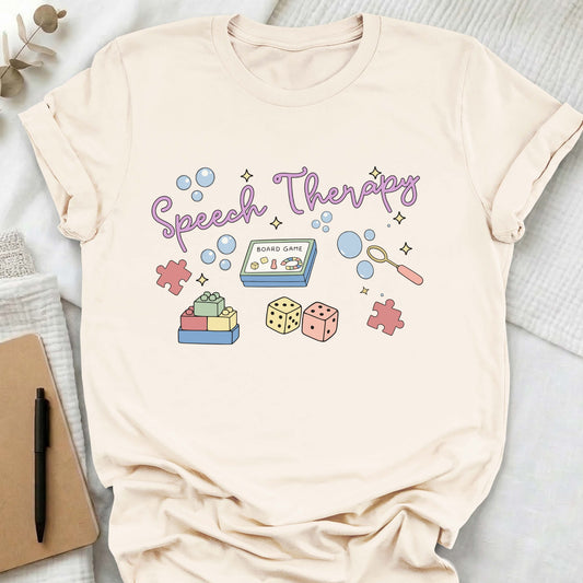 Speech therapy toy t-shirt