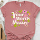 Your Words Matter SLP shirt