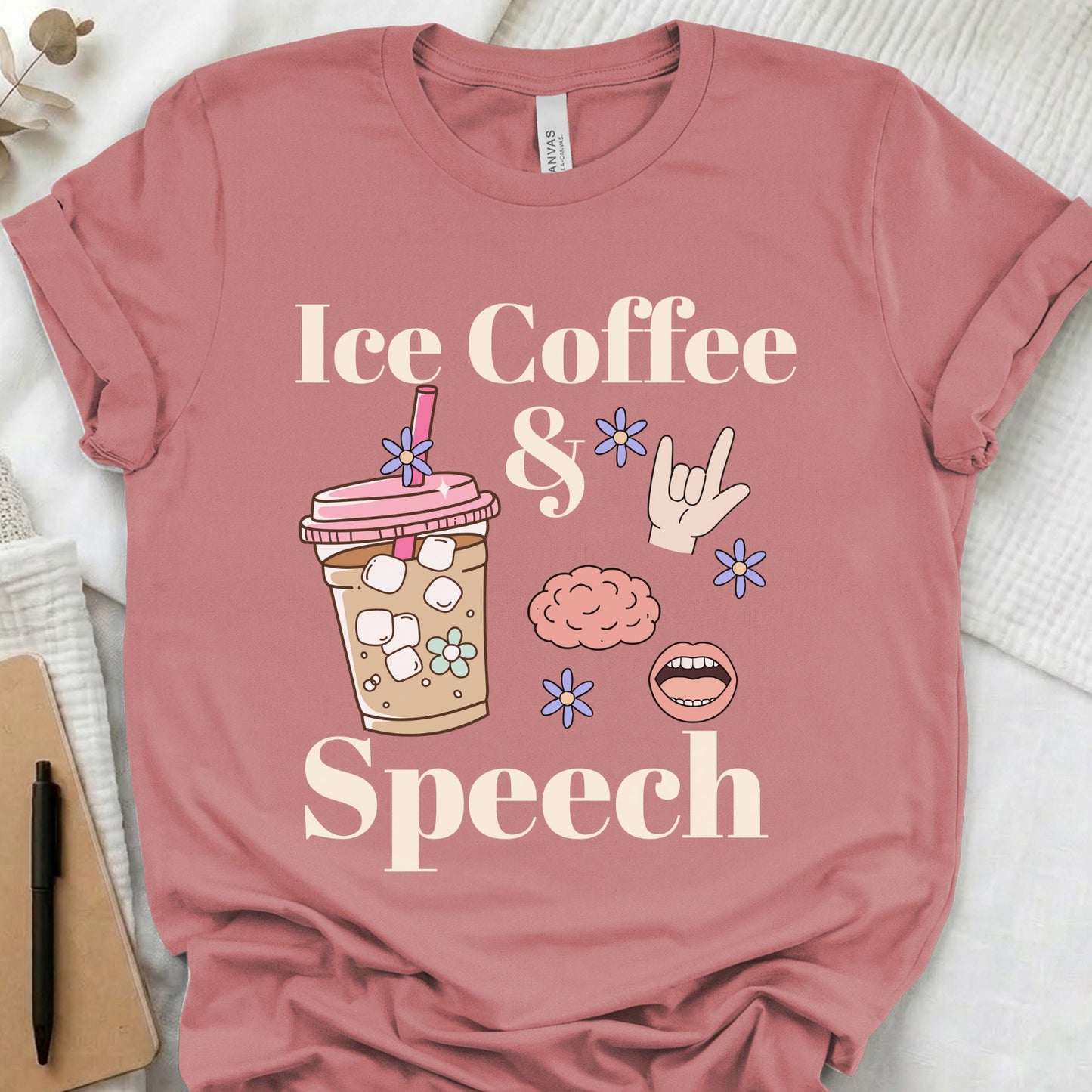 Speech and Ice Coffee shirt
